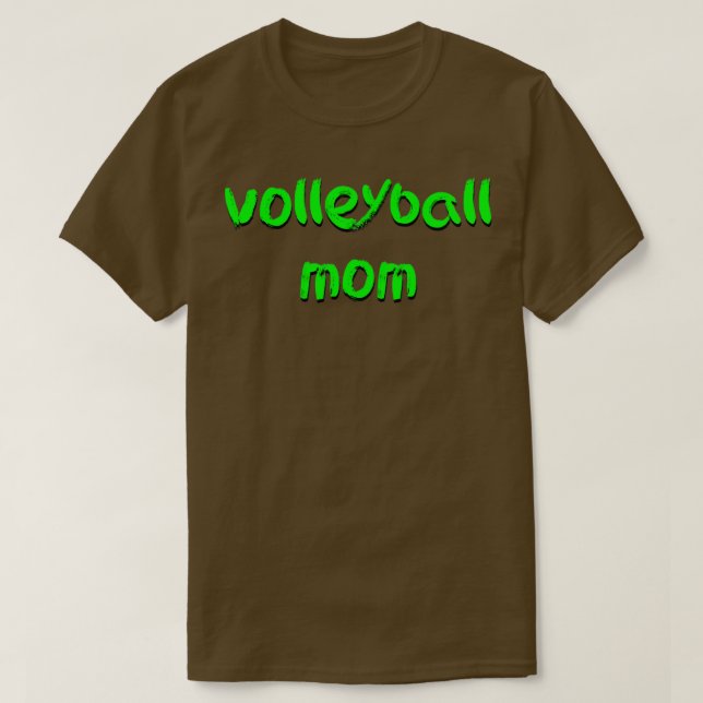 Camiseta Mãe de vôlei30 (Frente do Design)