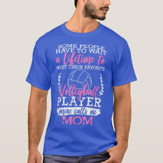 Camiseta Mãe de Volei de um Jogador de Volei Volei M