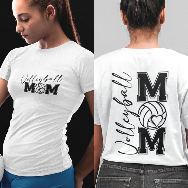 Camiseta Mãe de Volei Espírito Frente e Verso (Criador carregado)