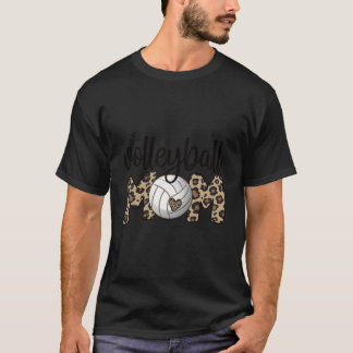 Camiseta Mãe de Volei Orgulhosa Mãe de um Jogador de Volei