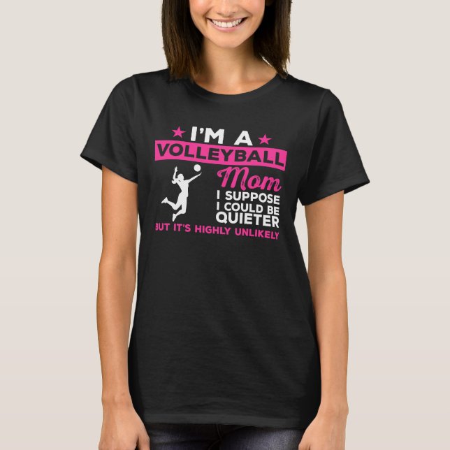 Camiseta Mãe de Voleibol (Frente)
