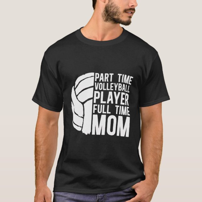 Camiseta Mãe de Voleibol Praia - Mãe de Voleibol (Frente)