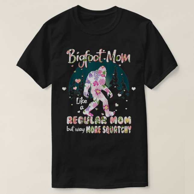Camiseta Mãe Dia de as mães Como A Mãe Normal Mas Mais Esca (Frente do Design)