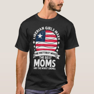 Camiseta Mãe Dia de as mães Liberiana Mama Liberiana Americ