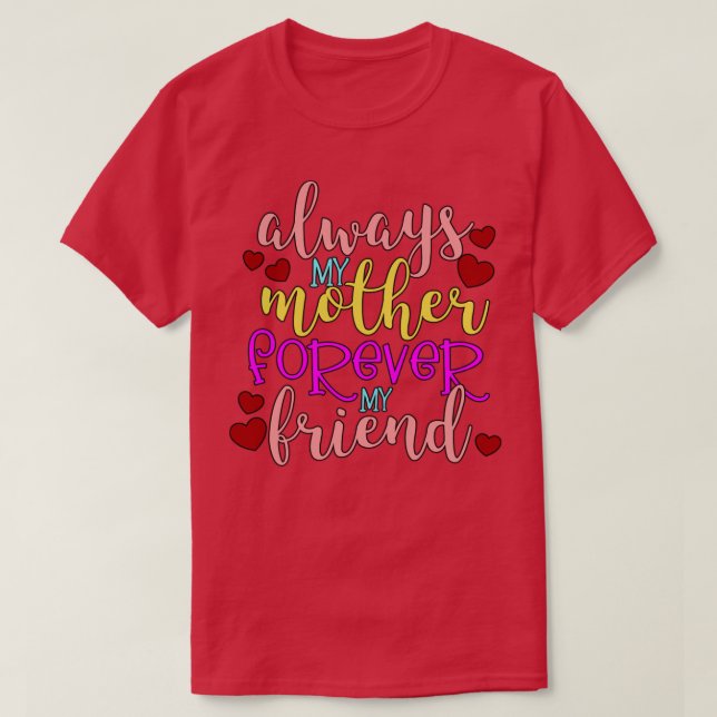 Camiseta Mãe dia de as mães presente apreciação da mãe (Frente do Design)
