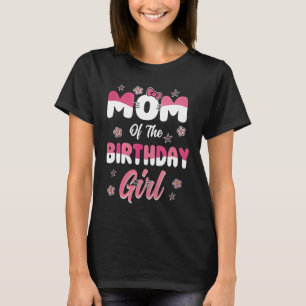 Camiseta Mãe do Aniversário da Corda de Aniversário