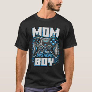 Camiseta Mãe do Aniversário do Jogo de Vídeo Correspondente