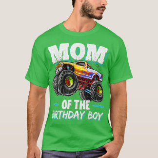 Camiseta Mãe Do Aniversário Do Monstro De Aniversário Novem