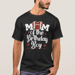 Camiseta Mãe Do Aniversário Futebol Da Mãe Americana
