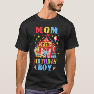 Camiseta Mãe Do Aniversário Para O Tema Do Carnaval De Boy