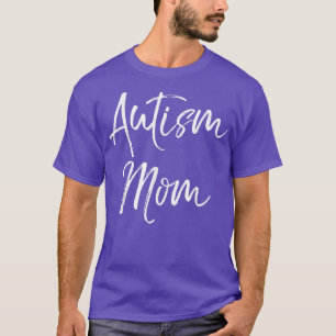 Camiseta Mãe do Autismo dos Meninos Ideia para o Dia de as