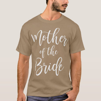 Camiseta Mãe Do Casamento Da Noiva