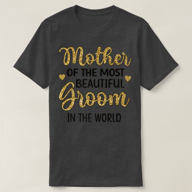 Camiseta Mãe Do Chá Mais Bonito Do Mundo Mãe T-Shi (Frente do Design)