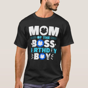 Camiseta Mãe Do Chefe Aniversário Da Família Bebê Decor