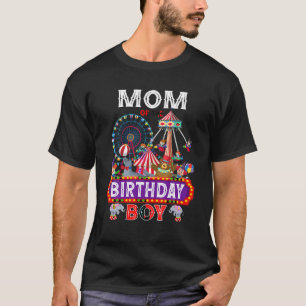 Camiseta Mãe Do Circo De Carnaval De Criança De Aniversário