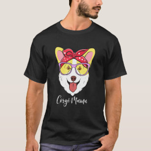 Camiseta Mãe do Corgi Ama Corgis Mamãe Corgi