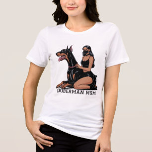 Camiseta MÃE do Doberman