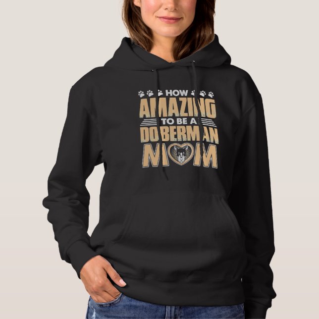 Camiseta Mãe do Doberman incrível (Frente)