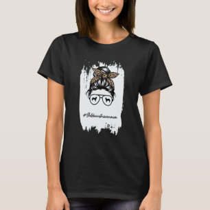Camiseta Mãe do Golden Retriever Coque Desgrenhado Descolor