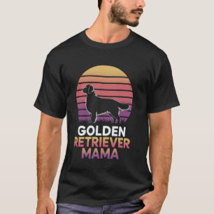 Camiseta Mãe do Golden Retriever, Golden Retriever engraçad
