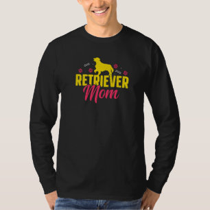 Camiseta Mãe do Golden Retriever Golden Retrievers Mamãe Ca