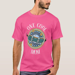 Camiseta Mãe Do Menino Do Aniversário Uma Fria Skateboard M