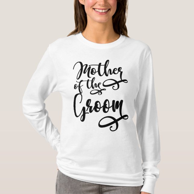 Camiseta Mãe do Noivo (Frente)