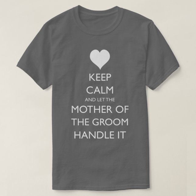 Camiseta Mãe do Noivo Casamento Engraçado  (Frente do Design)