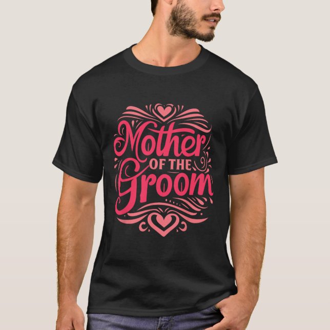 Camiseta Mãe do Noivo Cortejo Nupcial  (Frente)