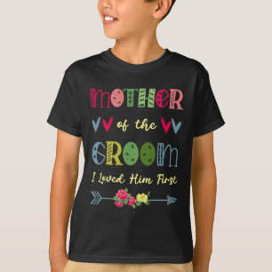 Camiseta Mãe Do Noivo Eu O Amo Na Primeira Matéria De Casam