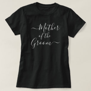 Camiseta Mãe do Noivo roteiro moderno festa de casamento