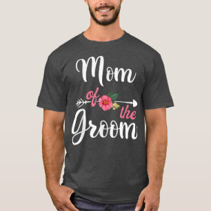 Camiseta Mãe Do Noivo s Para Mulheres, Mãe Festa de Solteir