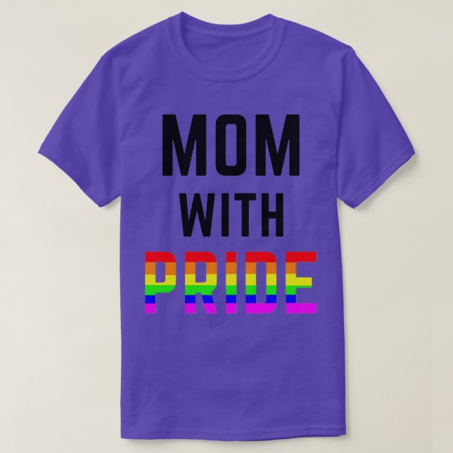 Camiseta Mãe do Orgulho LGBT (Frente do Design)