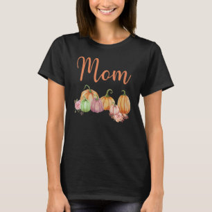 Camiseta Mãe Do Pequeno Pumpkin Primeiro Aniversário Do Out