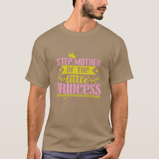Camiseta Mãe do pequeno retrato da Princesa