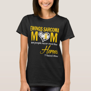 Camiseta Mãe do Sarcoma de Ewing Eu Criei o Meu