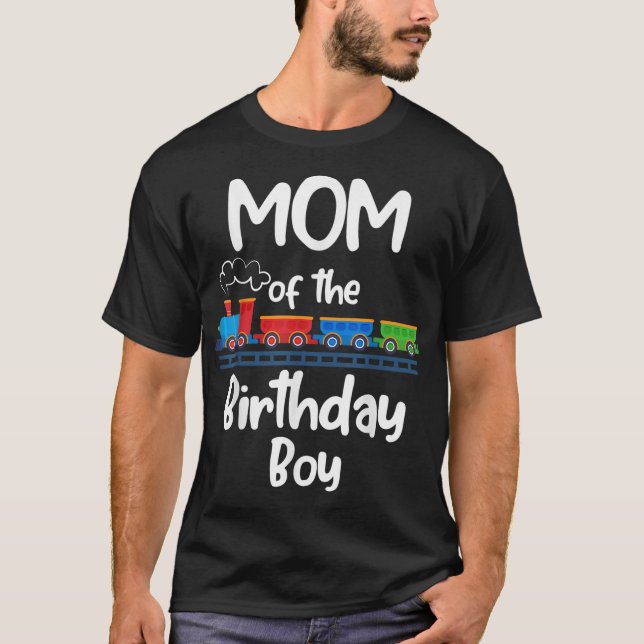 Camiseta Mãe Do Tema De Brinquedos De Aniversário (Frente)