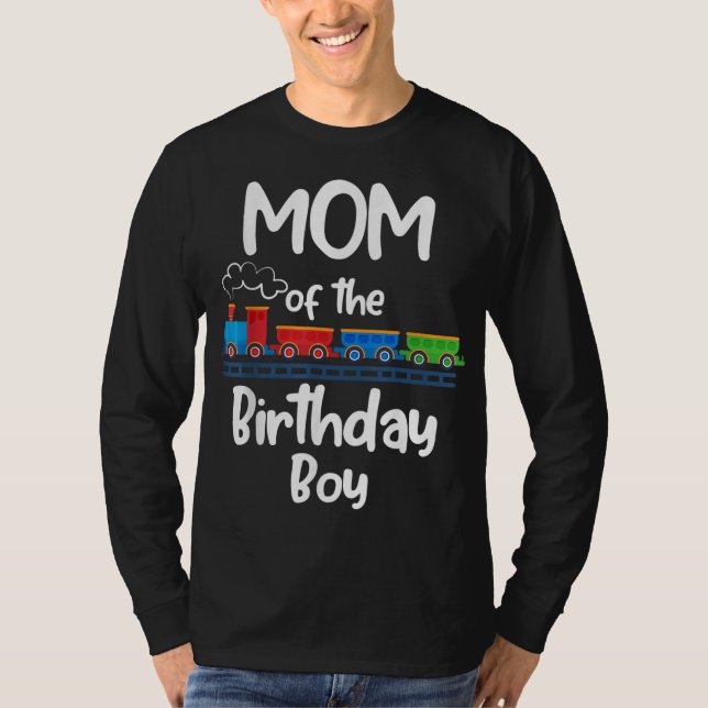 Camiseta Mãe Do Tema De Brinquedos De Aniversário (Frente)