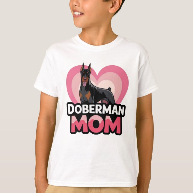 Camiseta Mãe Doberman (Frente)