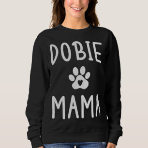 Camiseta Mãe Dobie Feminina Cachorro Dobermann Mamãe