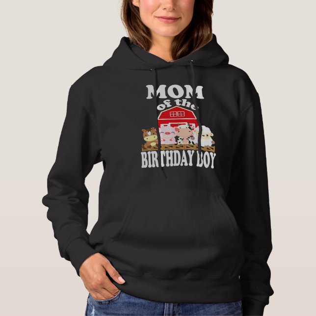 Camiseta Mãe Dos Bichos De Criança De Aniversário Parte Do  (Frente)