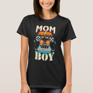 Camiseta Mãe Dos Boys De Aniversário Que Correspondem Ao Na