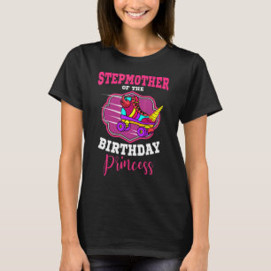 Camiseta Mãe dos Skates de Aniversário da Princesa Roller