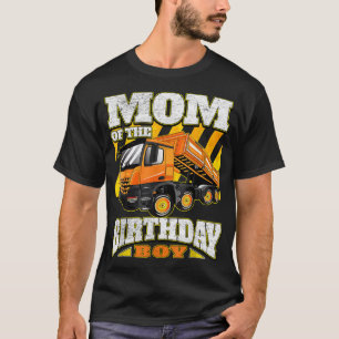 Camiseta Mãe - Dump Truck Birthday