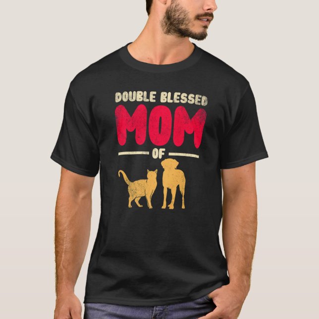 Camiseta Mãe Duplamente Abençoada Apenas Uma Mãe Que Ama Se (Frente)