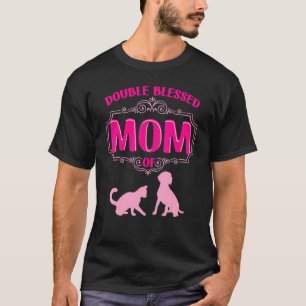 Camiseta Mãe Duplamente Abençoada Apenas Uma Mãe Que Ama Se