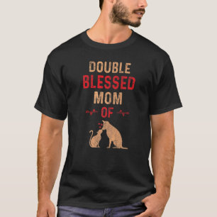 Camiseta Mãe Duplamente Abençoada Apenas Uma Mãe Que Ama Se
