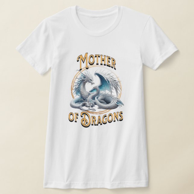 Camiseta Mãe e Dragão Bebê (Postura )