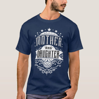 Camiseta Mãe E Filha Adorando Banda