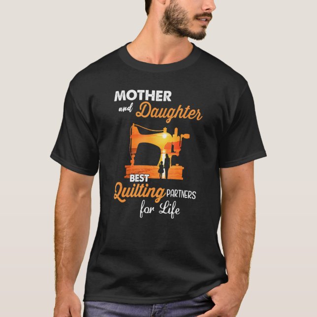 Camiseta Mãe E Filhas Os Melhores Parceiros De Filmagem Par (Frente)
